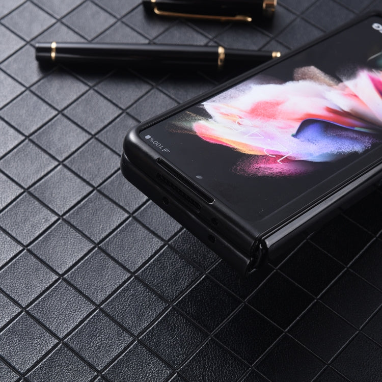 For Samsung Galaxy Z Fold4 5G PU Leather Shockproof Phone Case