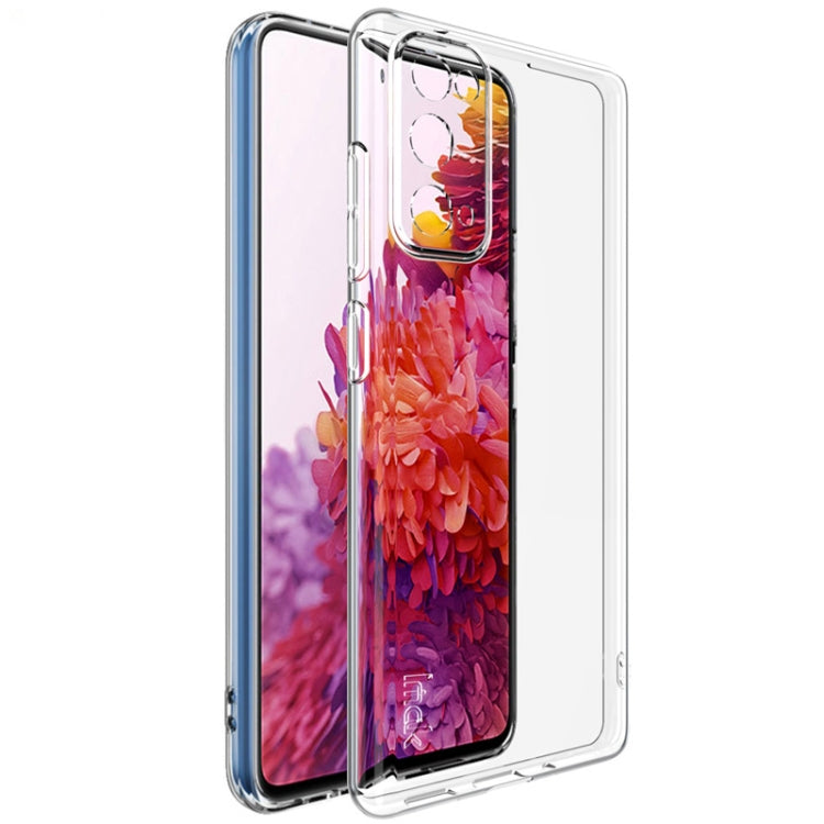 For Samsung Galaxy S20 Lite/S20 FE 4G/S20 FE 5G IMAK UX-10 Series Transparent Shockproof TPU Protective Phone Case