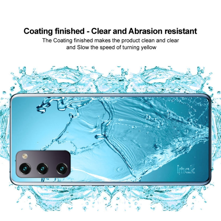 For Samsung Galaxy S20 Lite/S20 FE 4G/S20 FE 5G IMAK UX-10 Series Transparent Shockproof TPU Protective Phone Case