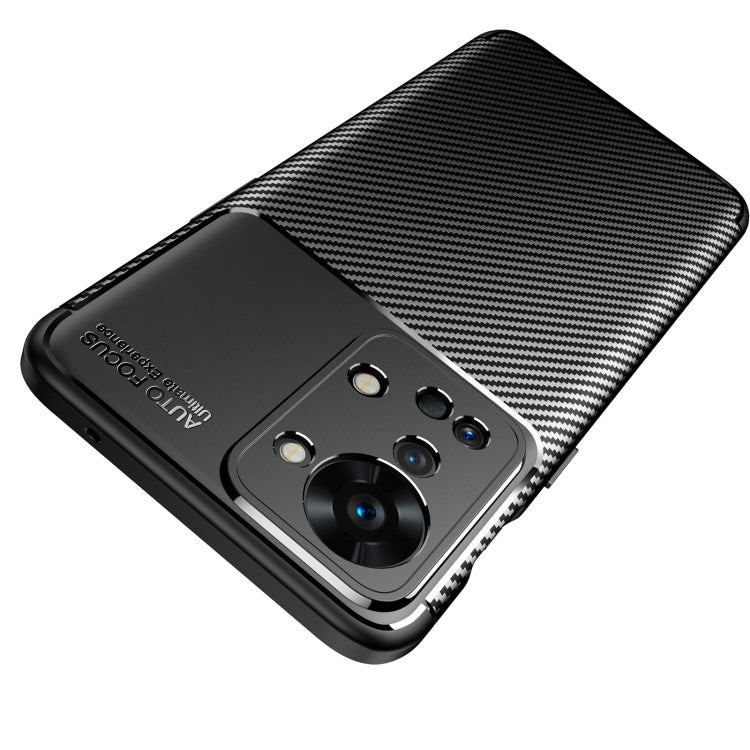 For OnePlus Nord 2T Carbon Fiber Texture Shockproof TPU Phone Case