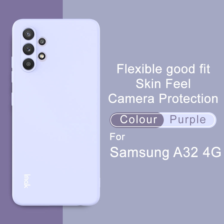 For Samsung Galaxy A32 EU Version IMAK UC-2 Series Shockproof Full Coverage Soft TPU Phone Case