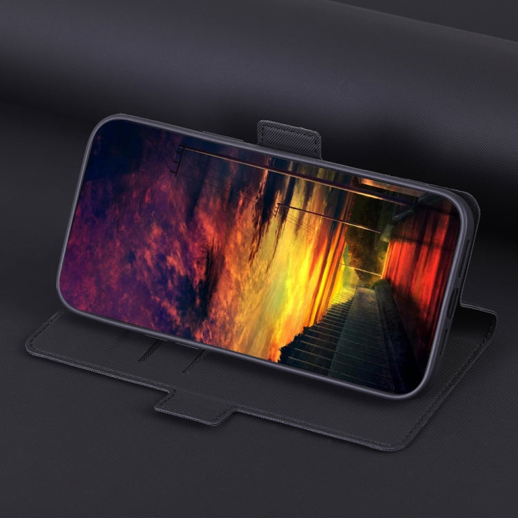For Samsung Galaxy A60 Twill Texture Side Button Leather Phone Case