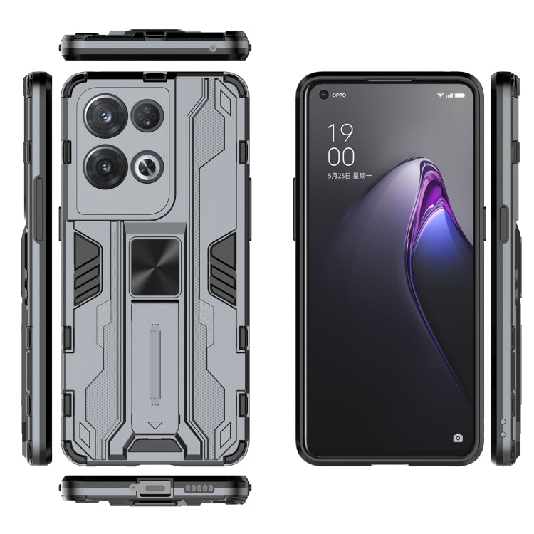 For OPPO Reno8 Pro 5G Supersonic PC + TPU Shock-proof Phone Case