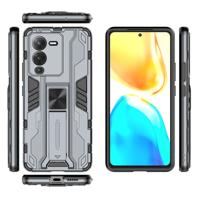 For vivo S15 Supersonic PC + TPU Shock-proof Phone Case