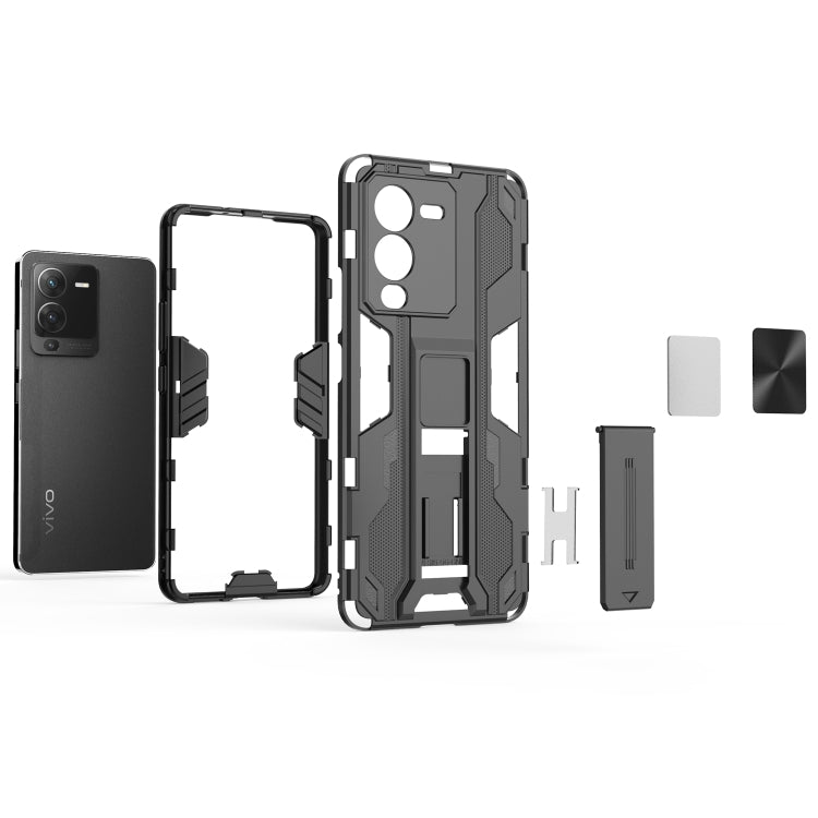 For vivo S15 Supersonic PC + TPU Shock-proof Phone Case