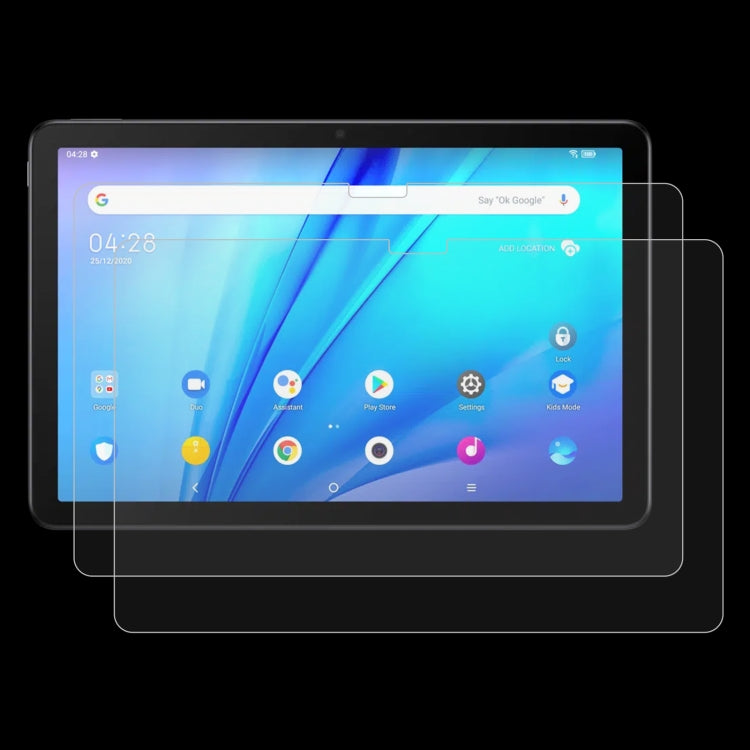 2 PCS 9H 2.5D Explosion-proof Tempered Tablet Glass Film For TCL Tab 10s / Enjoy 2 / T10 / T10S / Honor X8 / Honor 8 Lite / Lenovo K10C X6E6F