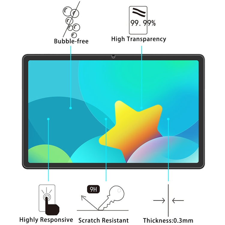 25 PCS 9H 2.5D Explosion-proof Tempered Tablet Glass Film For Lenovo TianJiao Pad 11 inch/Honor Tab V7 Pro