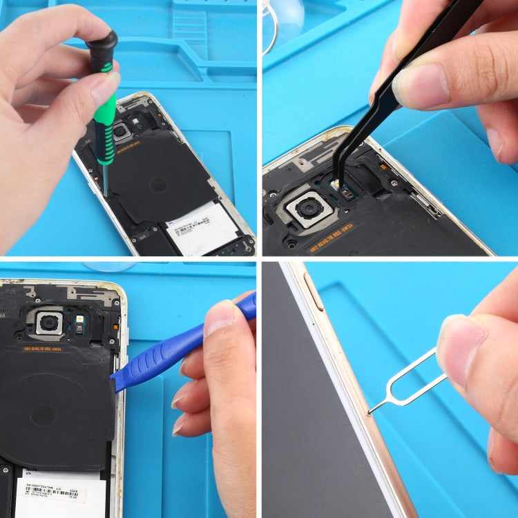 JIAFA JF-8182 21 in 1 Battery Adhesive + LCD Frame Waterproof Adhesive + Repair Tool Set For iPhone 11