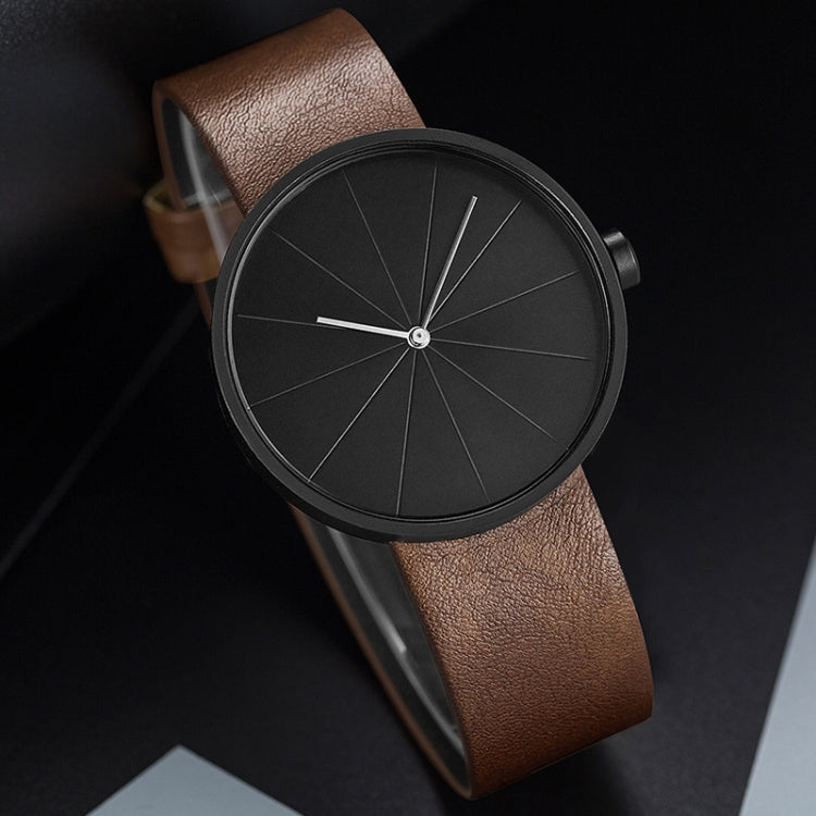 YAZOLE 520 Simple Dial Waterproof Quartz Movement Watch