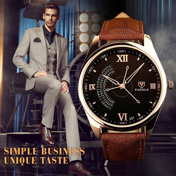 YAZOLE 337 Three Second Hand Waterproof Quartz Watch