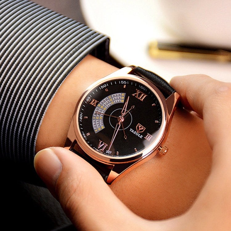 YAZOLE 337 Three Second Hand Waterproof Quartz Watch
