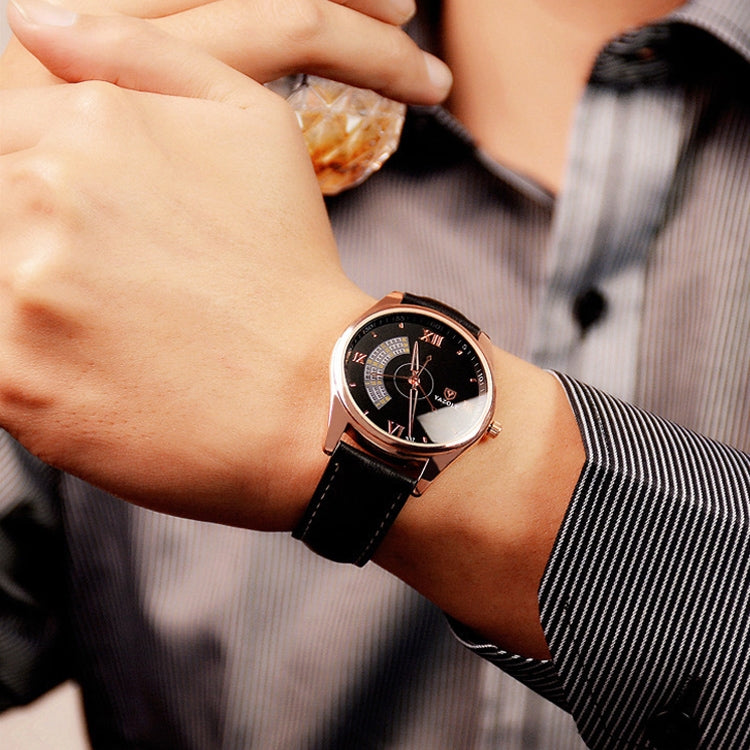 YAZOLE 337 Three Second Hand Waterproof Quartz Watch