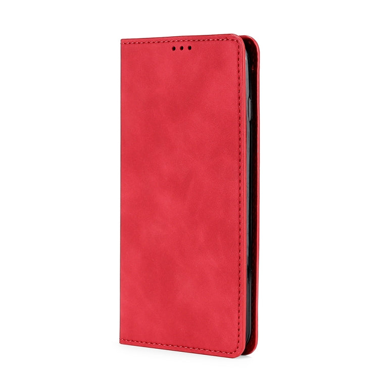 For vivo X80 Skin Feel Magnetic Horizontal Flip Leather Phone Case