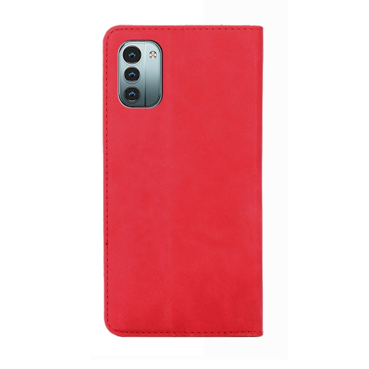 For Nokia G21 / G11 Skin Feel Magnetic Horizontal Flip Leather Phone Case