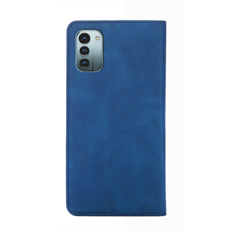 For Nokia G21 / G11 Skin Feel Magnetic Horizontal Flip Leather Phone Case