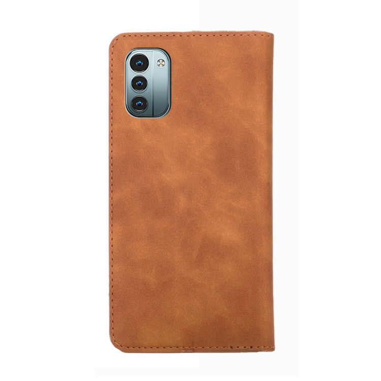 For Nokia G21 / G11 Skin Feel Magnetic Horizontal Flip Leather Phone Case
