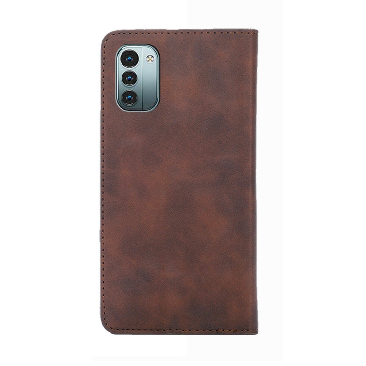 For Nokia G21 / G11 Skin Feel Magnetic Horizontal Flip Leather Phone Case
