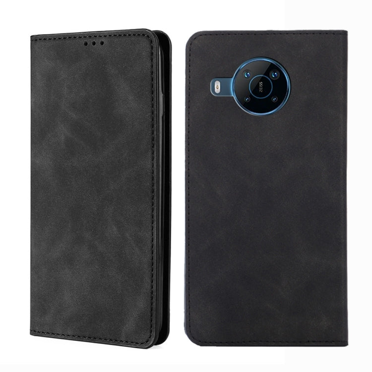 For Nokia X100 Skin Feel Magnetic Horizontal Flip Leather Phone Case