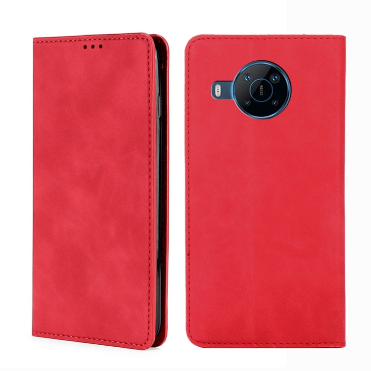 For Nokia X100 Skin Feel Magnetic Horizontal Flip Leather Phone Case