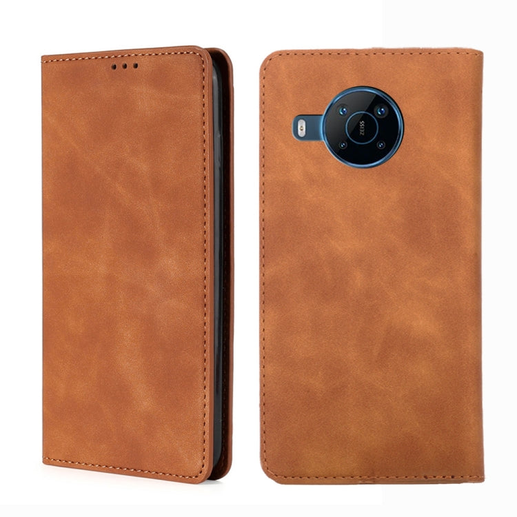 For Nokia X100 Skin Feel Magnetic Horizontal Flip Leather Phone Case