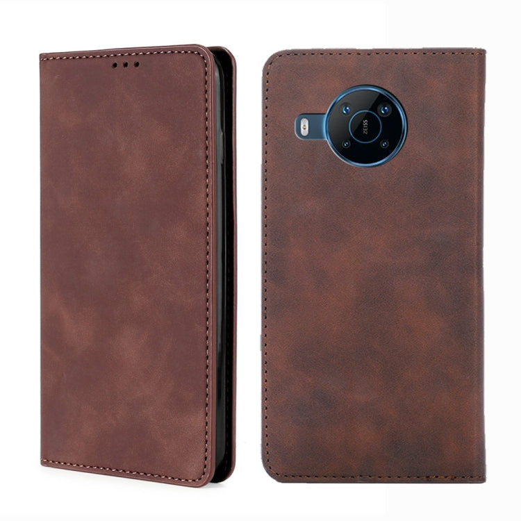 For Nokia X100 Skin Feel Magnetic Horizontal Flip Leather Phone Case