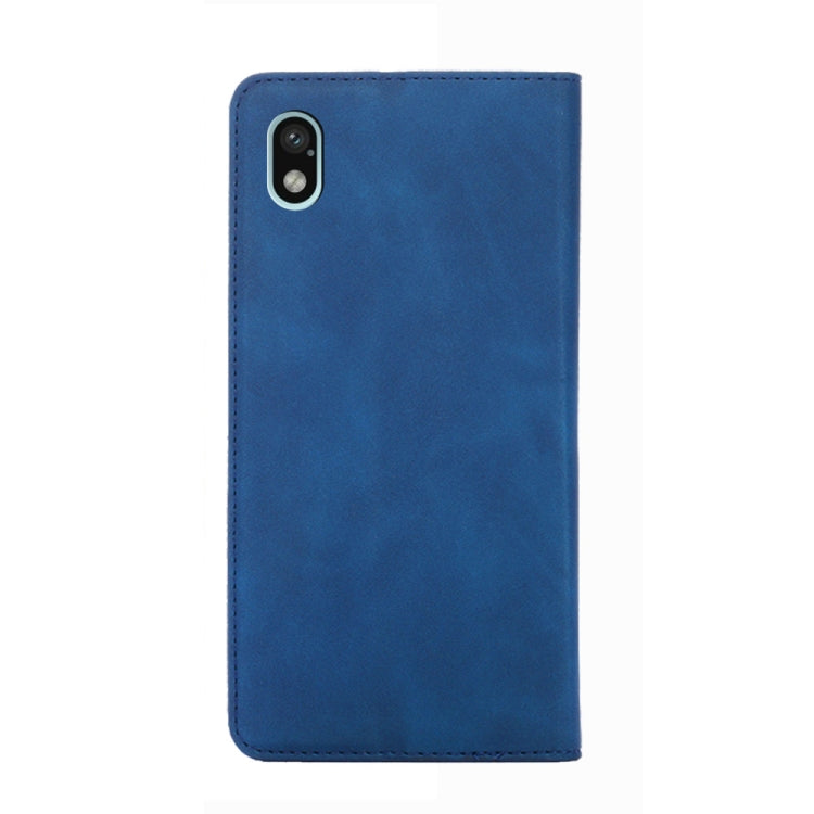 For Sony Xperia Ace III Skin Feel Magnetic Horizontal Flip Leather Phone Case