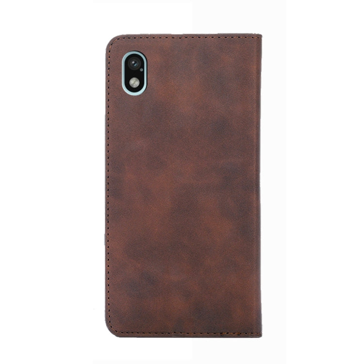 For Sony Xperia Ace III Skin Feel Magnetic Horizontal Flip Leather Phone Case