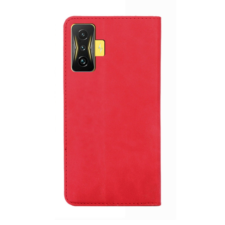 For Xiaomi Redmi K50 Gaming Skin Feel Magnetic Flip Leather Phone Case