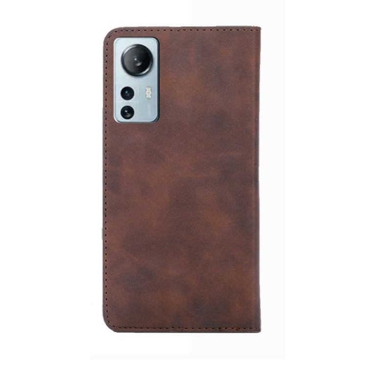 For Xiaomi 12 Lite Skin Feel Magnetic Flip Leather Phone Case