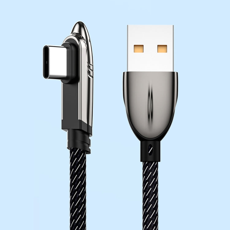 FLOVEME YXF226756_1 6A USB to USB-C / Type-C Interface Fully Compatible Shark Fast Charging Data Cable, Cable Length:1.8m