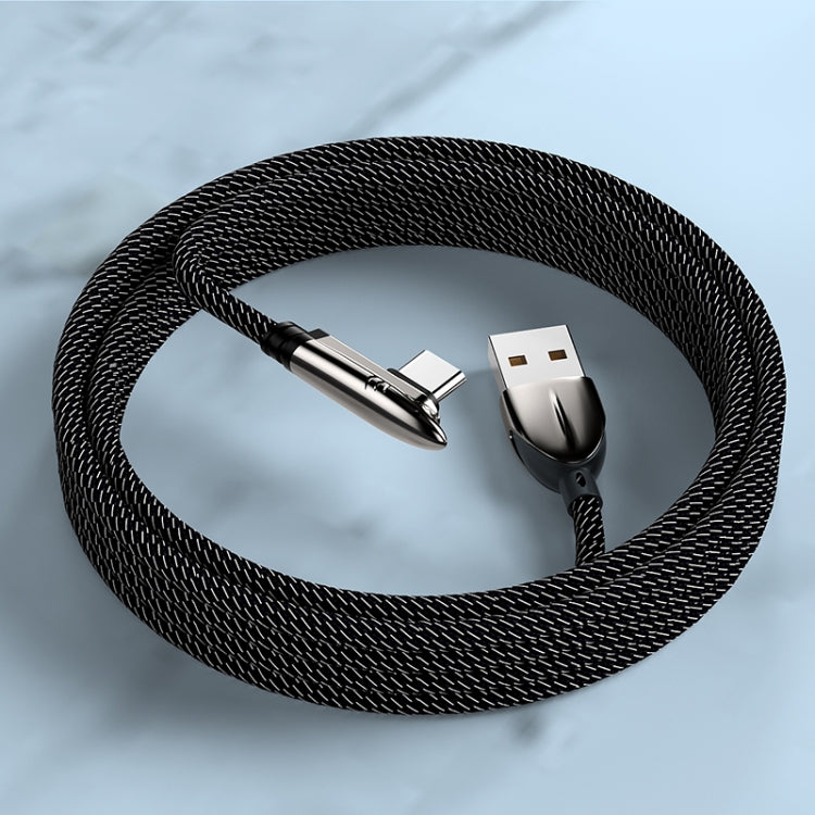 FLOVEME YXF226756_1 6A USB to USB-C / Type-C Interface Fully Compatible Shark Fast Charging Data Cable, Cable Length:1.8m
