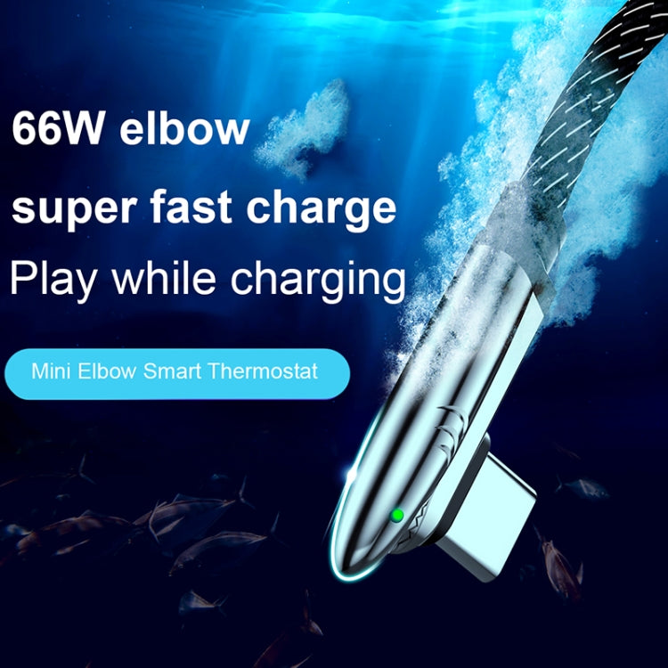FLOVEME YXF226756_1 6A USB to USB-C / Type-C Interface Fully Compatible Shark Fast Charging Data Cable, Cable Length:1.8m