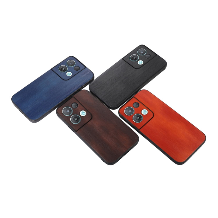 For OPPO Reno8 Pro+ 5G China / 8 Pro 5G Foreign Yellow Cow Texture PU Phone Case