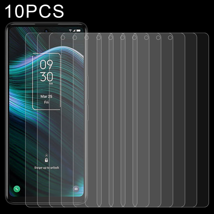 10 PCS 0.26mm 9H 2.5D Tempered Glass Film For TCL Stylus