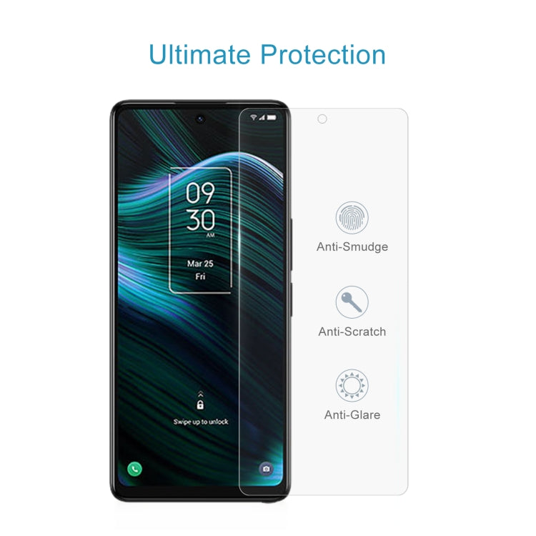 10 PCS 0.26mm 9H 2.5D Tempered Glass Film For TCL Stylus