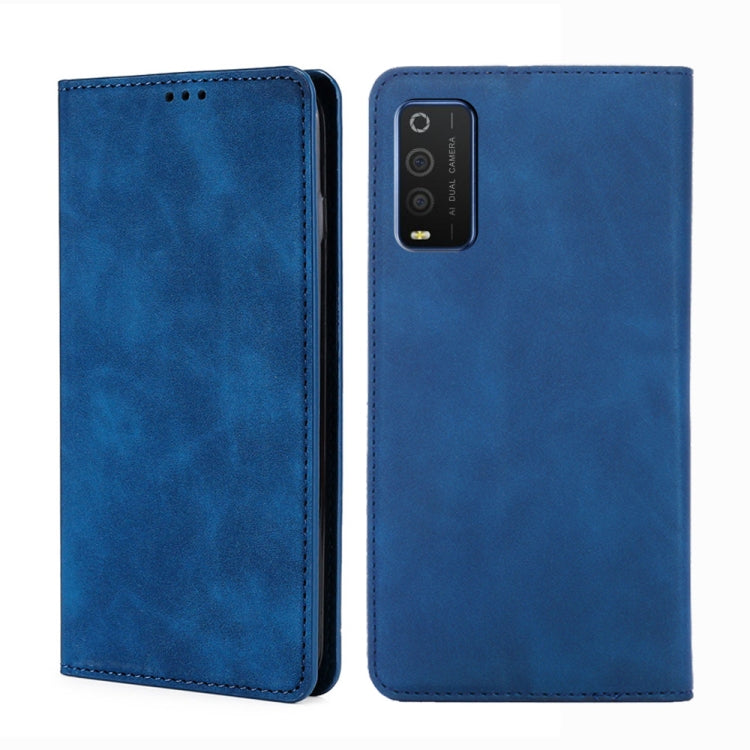 For TCL 205 Skin Feel Magnetic Horizontal Flip Leather Phone Case