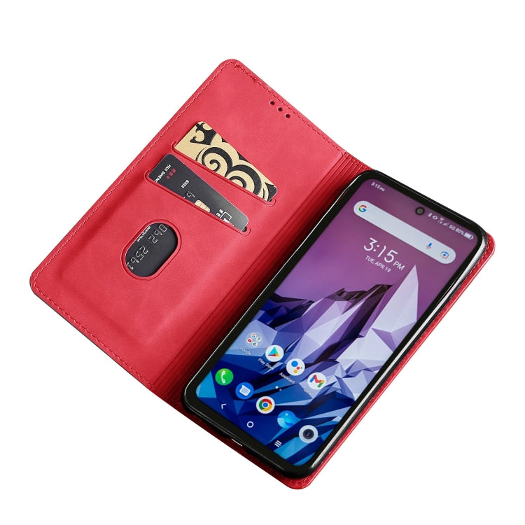 For Alcatel 1B 2022 Skin Feel Magnetic Horizontal Flip Leather Phone Case