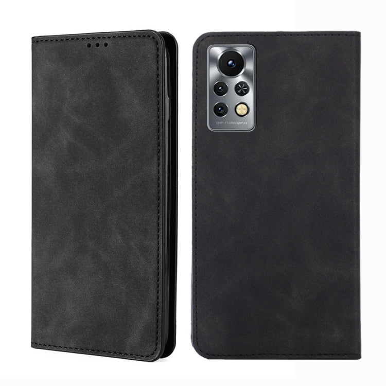 For Infinix Hot 11S-X6812 Skin Feel Magnetic Horizontal Flip Leather Phone Case