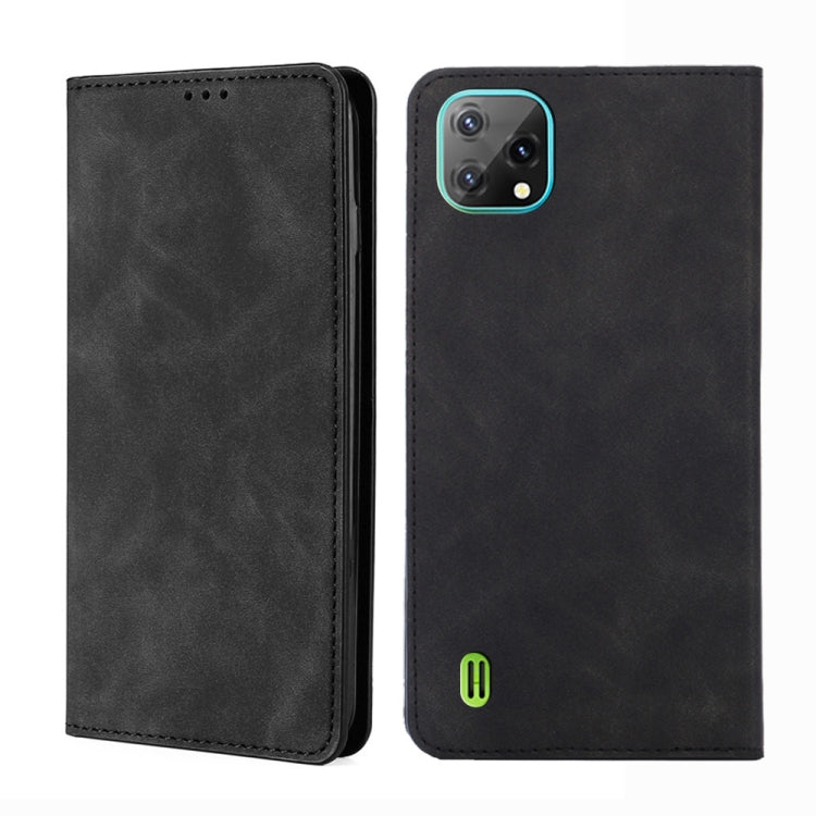 For Blackview A55 Skin Feel Magnetic Horizontal Flip Leather Phone Case