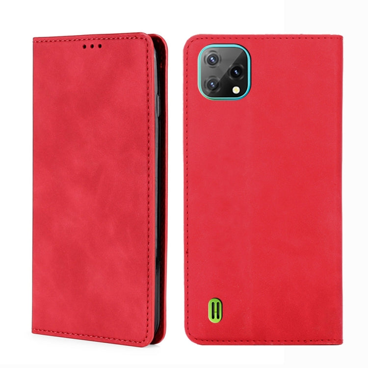 For Blackview A55 Pro Skin Feel Magnetic Horizontal Flip Leather Phone Case