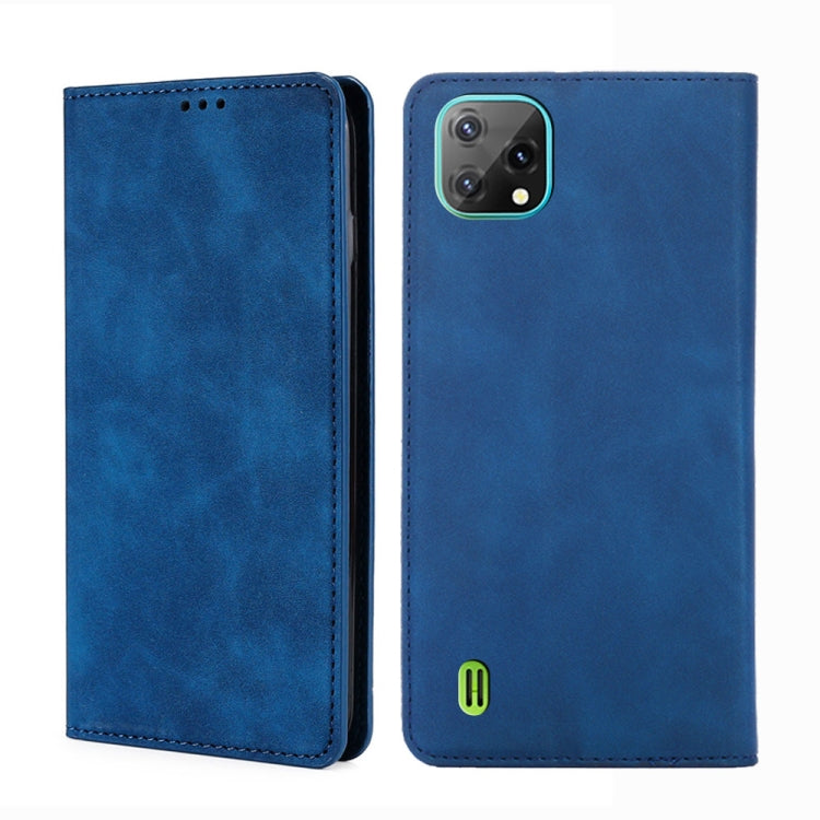For Blackview A55 Pro Skin Feel Magnetic Horizontal Flip Leather Phone Case