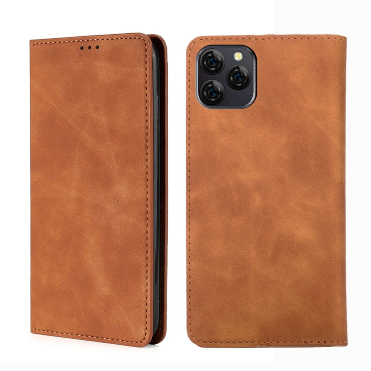 For Blackview A95 Skin Feel Magnetic Horizontal Flip Leather Phone Case