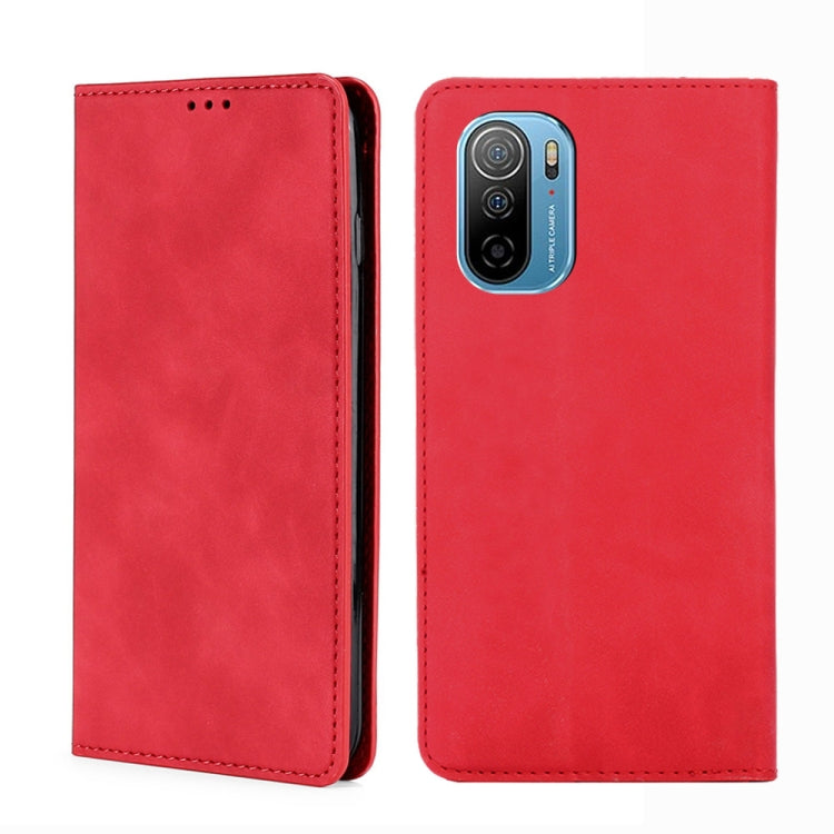 For Ulefone Note 13P Skin Feel Magnetic Horizontal Flip Leather Phone Case