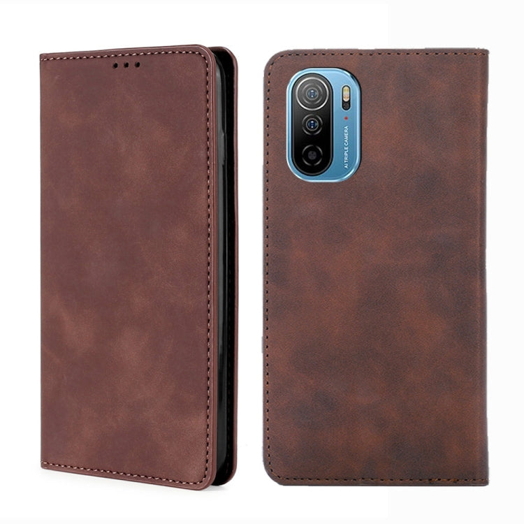 For Ulefone Note 13P Skin Feel Magnetic Horizontal Flip Leather Phone Case