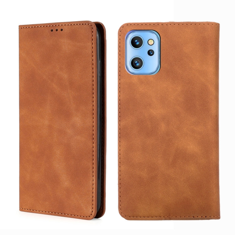 For UMIDIGI A13  / A13 Pro / A13S Skin Feel Magnetic Horizontal Flip Leather Phone Case