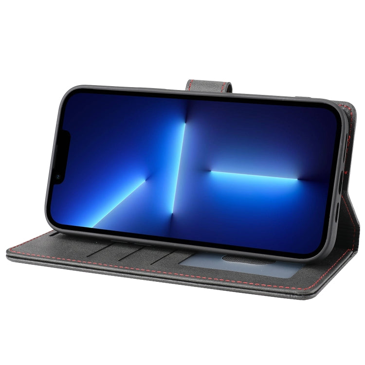 For iPhone 13 Classic Wallet Flip Leather Phone Case