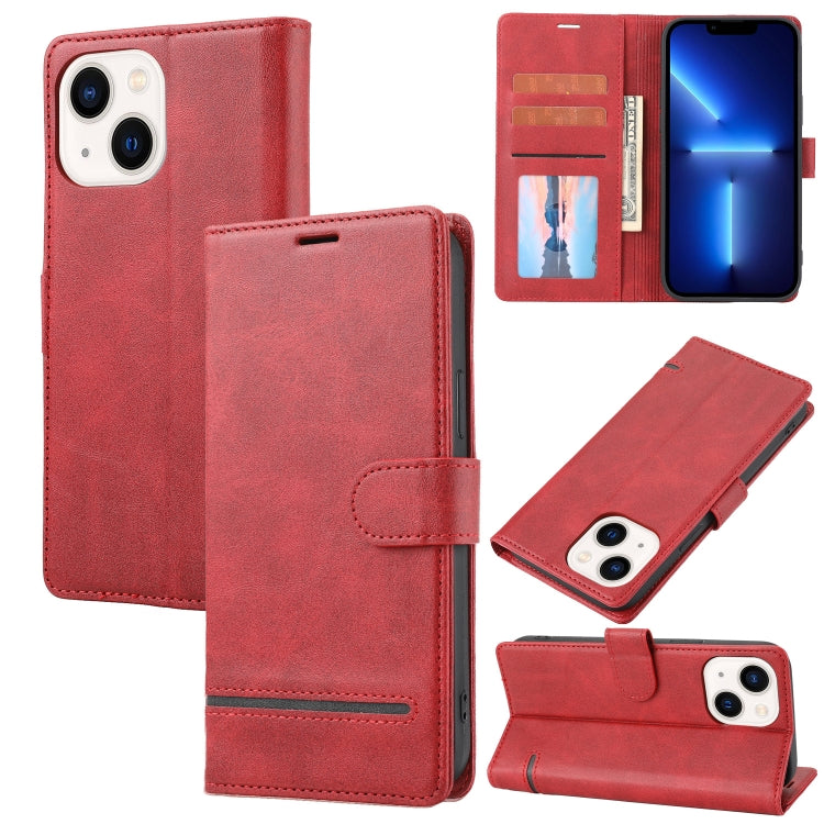 For iPhone 13 Classic Wallet Flip Leather Phone Case