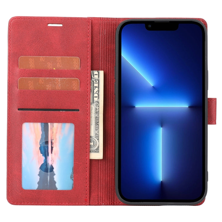 For iPhone 13 Classic Wallet Flip Leather Phone Case