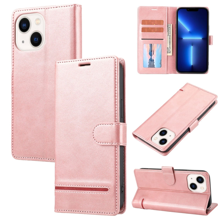 For iPhone 13 Classic Wallet Flip Leather Phone Case