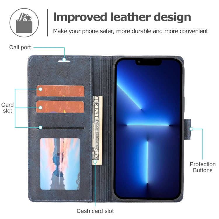 For iPhone 13 Pro Classic Wallet Flip Leather Phone Case